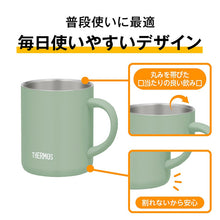 画像をギャラリービューアに読み込む, 名入れ ギフト マグカップ 保温 蓋付き サーモス 真空断熱マグカップ 280ml 350ml 450ml ねこデザイン 箱入り
